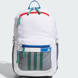 NWT Adidas ENERGY BACKPACK White / Bright Royal / Bright Red